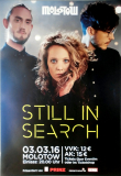 STILL IN SEARCH - 2016 - Plakat - Live In Concert Tour - Poster - Hamburg