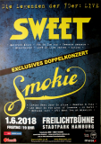 SWEET - 2018 - Smokie - Live In Concert - Poster - Hamburg