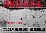 FIREHOSE - 1989 - Live In Concert - FromOhio Tour - Poster - Hamburg