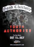 GOOD CHARLOTTE - 2016 - Plakat - Youth Authority - Poster