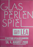 GLASPERLENSPIEL - 2018 - LEA - Live In Concert Tour - Poster - Hamburg