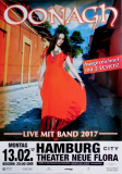 OONAGH - 2017 - Konzertplakat - In Concert - Tourposter - Hamburg - A