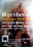 GENTLEMAN - 2003 - Plakat - Live In Concert - Runaway Tour - Poster