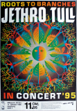 JETHRO TULL - 1995 - In Concert - Roots and Branches Tour - Poster - Hamburg