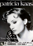 KAAS, PATRICIA - 1994 - Plakat - In Concert - De Charme Tour - Poster - Hamburg