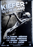 SUTHERLAND, KIEFER - 2019 - Live In Concert - Germany Tour - Poster