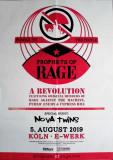 PROPHETS OF RAGE - 2019 - Concert - Public Enemy - Cypress Hill - Poster - Kln
