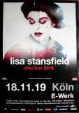 STANSFIELD, LISA - 2019 - Live In Concert - Affection Tour - Poster - Kln