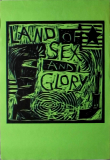 LAND OF SEX AND GLORY - 1986 - Plakat - Garage Punk - Surf Punk - Poster