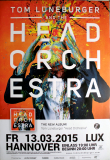 LNEBURGER, TOM - 2015 - In Concert - Head Orchestra Tour - Poster - Hannover