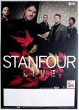 STANFOUR - 2012 - Plakat - Live In Concert - October Sky Tour - Poster