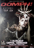 OOMPH - 2019 - Plakat - In Concert - Ritual Tour - Poster - Hannover