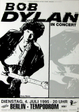 DYLAN, BOB - 1995 - Plakat - In Concert Tour - Poster - Dortmund