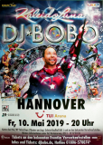 DJ BOBO - 2019 - Plakat - In Concert - Kaleido Luna Tour - Poster - Hannover