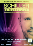 SCHILLER - 2019 - Live In Concert - Es werde Licht Tour - Poster - Hannover