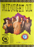 MIDNIGHT OIL - 1993 - Plakat - Concert - Earth Sun.... - Poster - Stuttgart