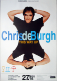 DE BURGH, CHRIS - 1994 - In Concert - This Way Tour - Poster - Stuttgart