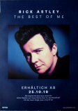 ASTLEY, RICK - 2019 - Promotion - Plakat - The Best Of Me - Poster - A