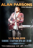 PARSONS, ALAN - 2019 - In Concert - Live Project Tour - Poster - Hamburg