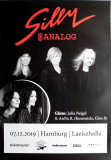SILLY - 2019 - Plakat - In Concert - Rosenstolz - Analog Tour - Poster - Hamburg