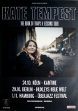 TEMPEST, KATE - 2019 - Live In Concert - Book of Tapes Tour - Poster