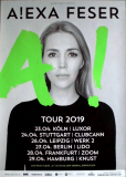 FESER, ALEXA - 2019 - Plakat - Live In Concert - A Tour - Poster B