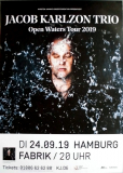 JACOB KARLZON TRIO - 2019 - In Concert - Open Waters Tour - Poster - Hamburg