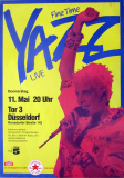YAZZ - 1988 - Plakat - In Concert - Fine Time Tour - Poster