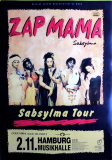 ZAP MAMA - 1994 - Live In Concert - Sabsylma Tour - Poster - Hamburg