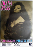 ROSS, DIANA - SUPREMES - 1994 - In Concert - Forever Diana - Poster - Hamburg