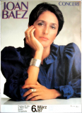 BAEZ, JOAN - 1987 - Plakat - In Concert - Poster - Essen - B