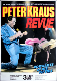 KRAUS, PETER - 1989 - Plakat - Concert - Vorwrts in die 50s - Poster - Essen