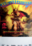 MOLLY HATCHET - 2015 - Live In Concert - Southern Spirit Tour - Poster