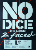 NO DICE - 1979 - Plakat - In Concert - 2 Faced Tour - Poster - K�ln