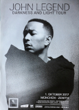 LEGEND, JOHN - 2017 - In Concert - Darkness and Light Tour - Poster - Mnchen