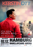 OTT, KERSTIN - 2020 - Concert - Ich geh meinen Weg Tour - Poster - Hamburg