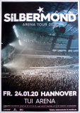 SILBERMOND - 2020 - Plakat - In Concert - Schritte Live - Poster - Hannover - B
