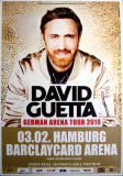 GUETTA, DAVID - 2018 - Live In Concert - German Arena Tour - Poster - Hamburg