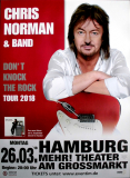 NORMAN, CHRIS - SMOKIE - 2018 - In Concert - Don't Knock Tour - Poster - Hamburg