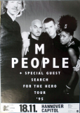 M PEOPLE - 1995 - In Concert - Searchin for the Hero Tour - Poster - Hannover H