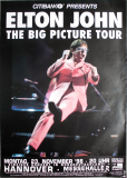 JOHN, ELTON - 1998 - Plakat - In Concert - Big Picture Tour - Poster - Hannover