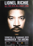 RICHIE, LIONEL - 2015 - Live in Concert - All the Hits Tour - Poster - Hannover