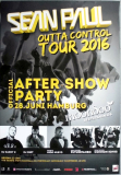 PAUL, SEAN - 2016 - In Concert - Outta Control Tour - Poster - Hamburg - HH10