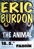 BURDON, ERIC - 1998 - Plakat - Concert - The Animal Tour - Poster - Hamburg