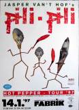 PILI PILI - 1997 - Plakat - In Concert - Jasper van't Hof - Tourposter - Hamburg