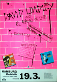 LINDLEY, DAVID - 1983 - In Concert - El Rayo Live Tour - Poster - Hamburg