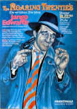 EDWARDS, JANGO - 1980 - Plakat - Concert - Roaring Twenties - Poster - Hamburg