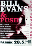EVANS, BILL - 1996 - Live In Concert - The Escape Tour - Poster - Hamburg - W4