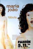 JOAO, MARIA - 1996 - Plakat - In Concert - Fabula Tour - Poster