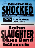 MICHELLE SHOCKED - 1994 - In Concert - John Slaughter - Poster - Hamburg